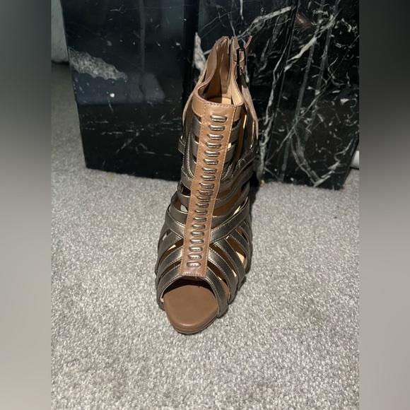 Authentic Christian Louboutin Gold Heels - Picture 2 of 5